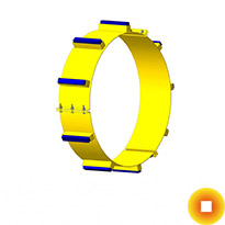 Опорно-направляющее кольцо 1020x1220 мм ОНК-1020